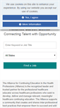 Mobile Screenshot of careers.acehp.org